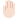 18 Raised back of hand (light skin tone).png